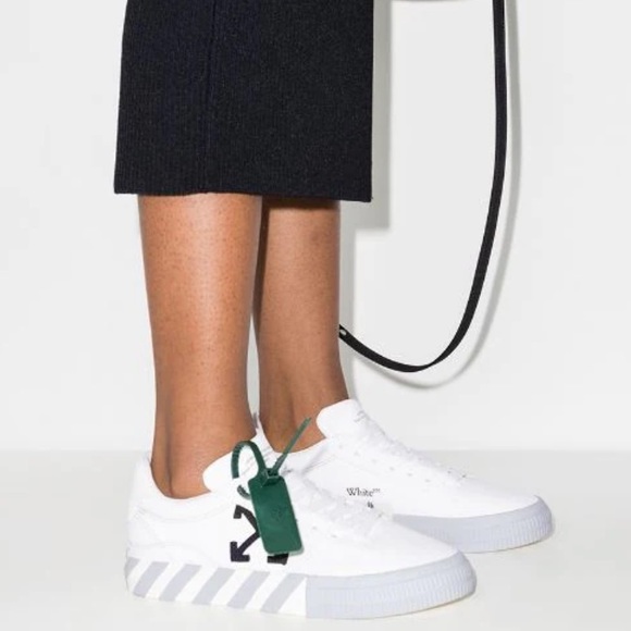 Off-White Vulcanized Low Top Sneaker - Picture 1 of 13